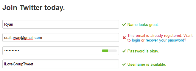 How Twitter Accounts are Linked to Email Addresses