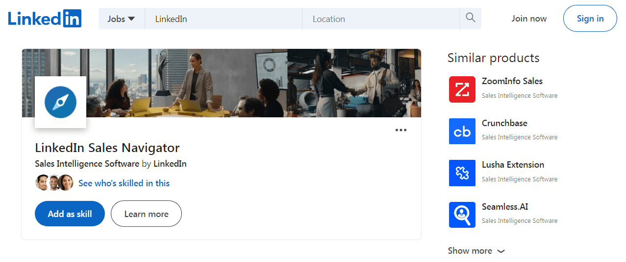 Sales Navigator