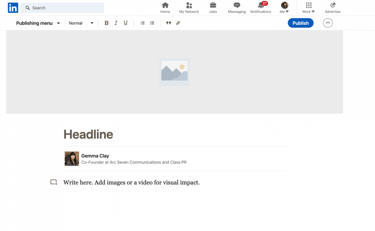 Writing Insightful Articles Linkedin