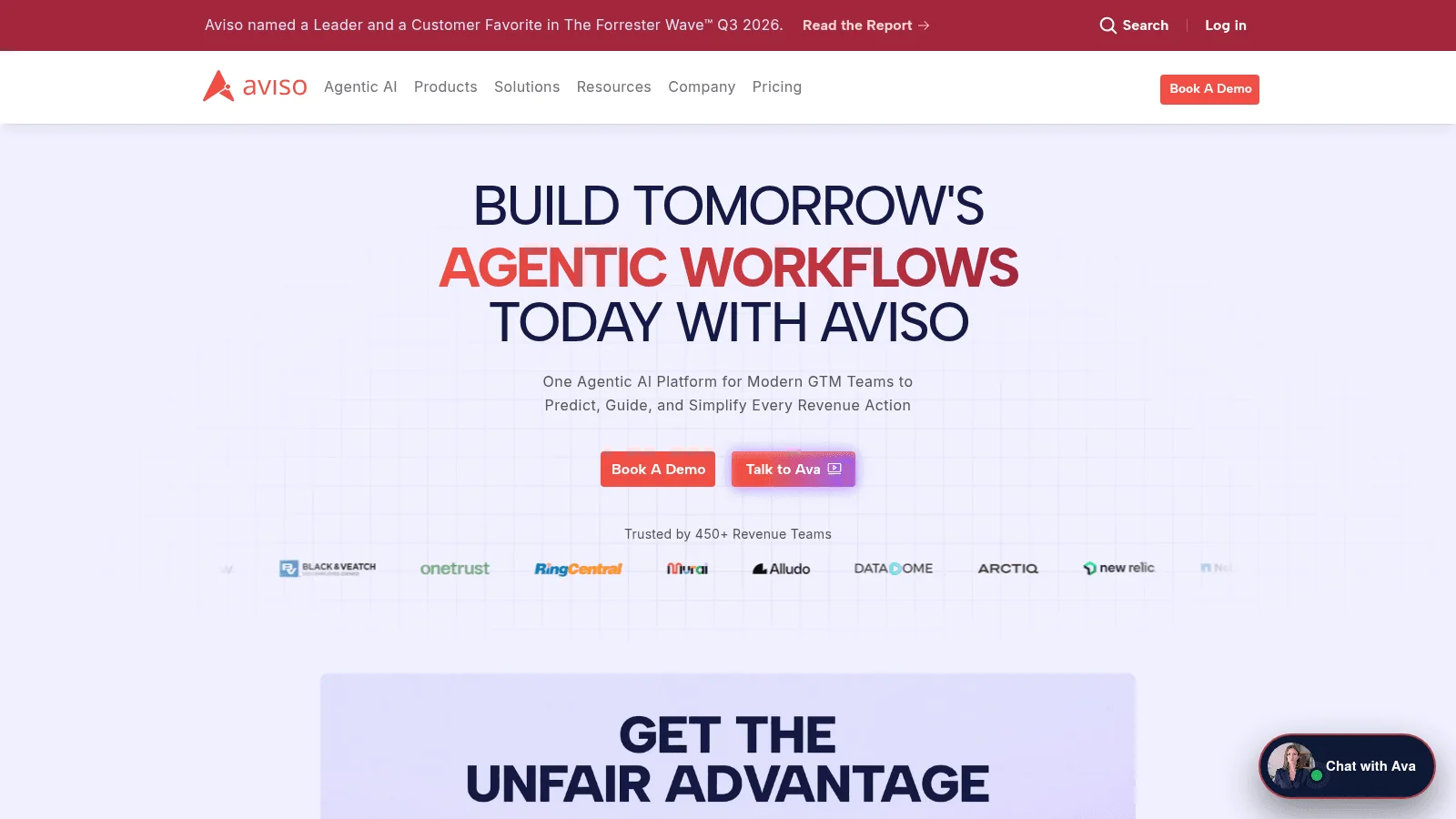 Aviso as one of the best B2B sales tools