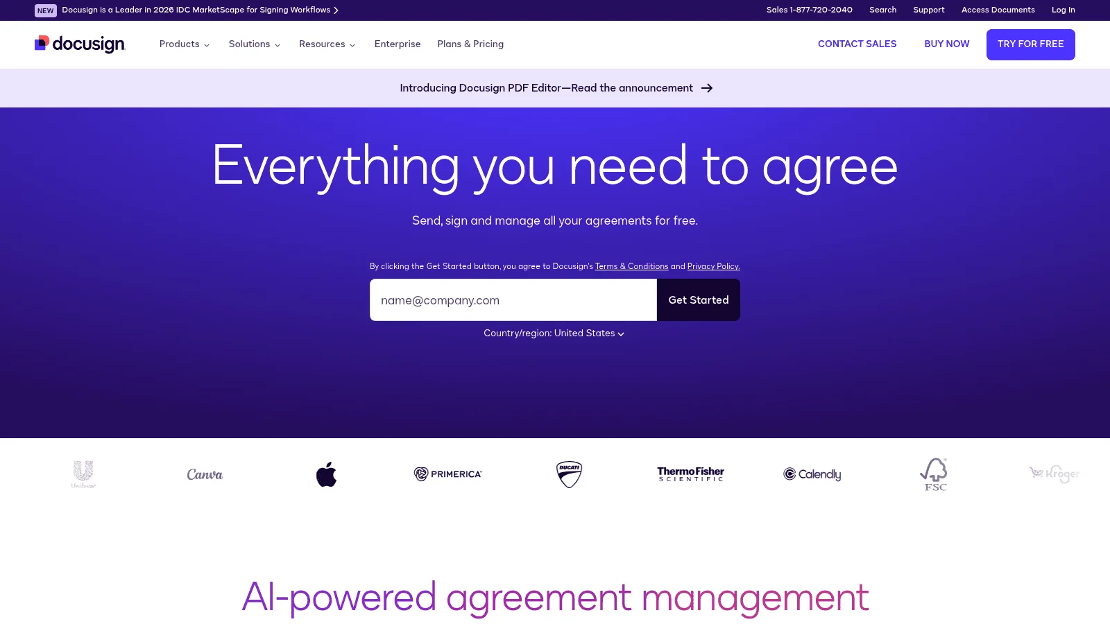 DocuSign as one of the best B2B sales tools