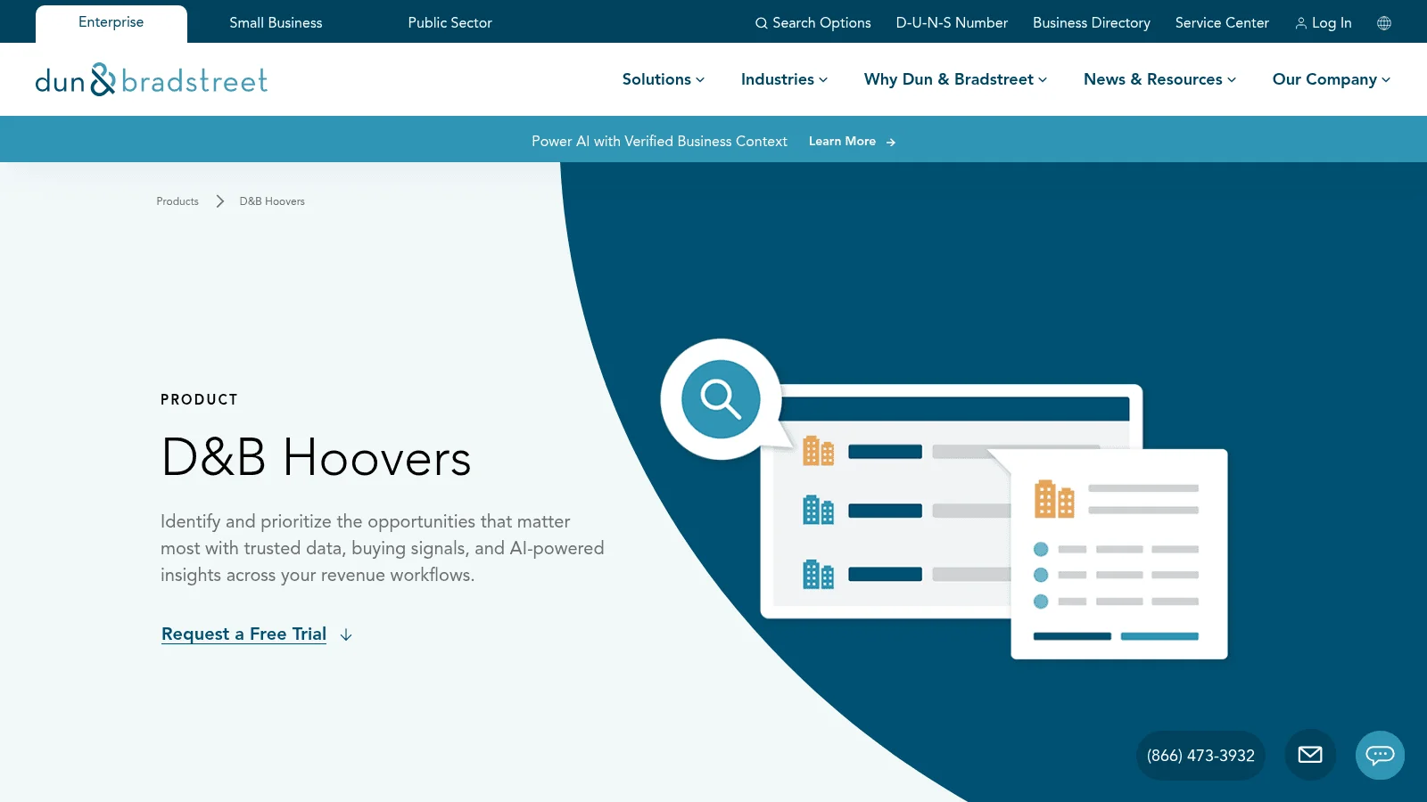 D&B Hoovers as one of the best company research tools