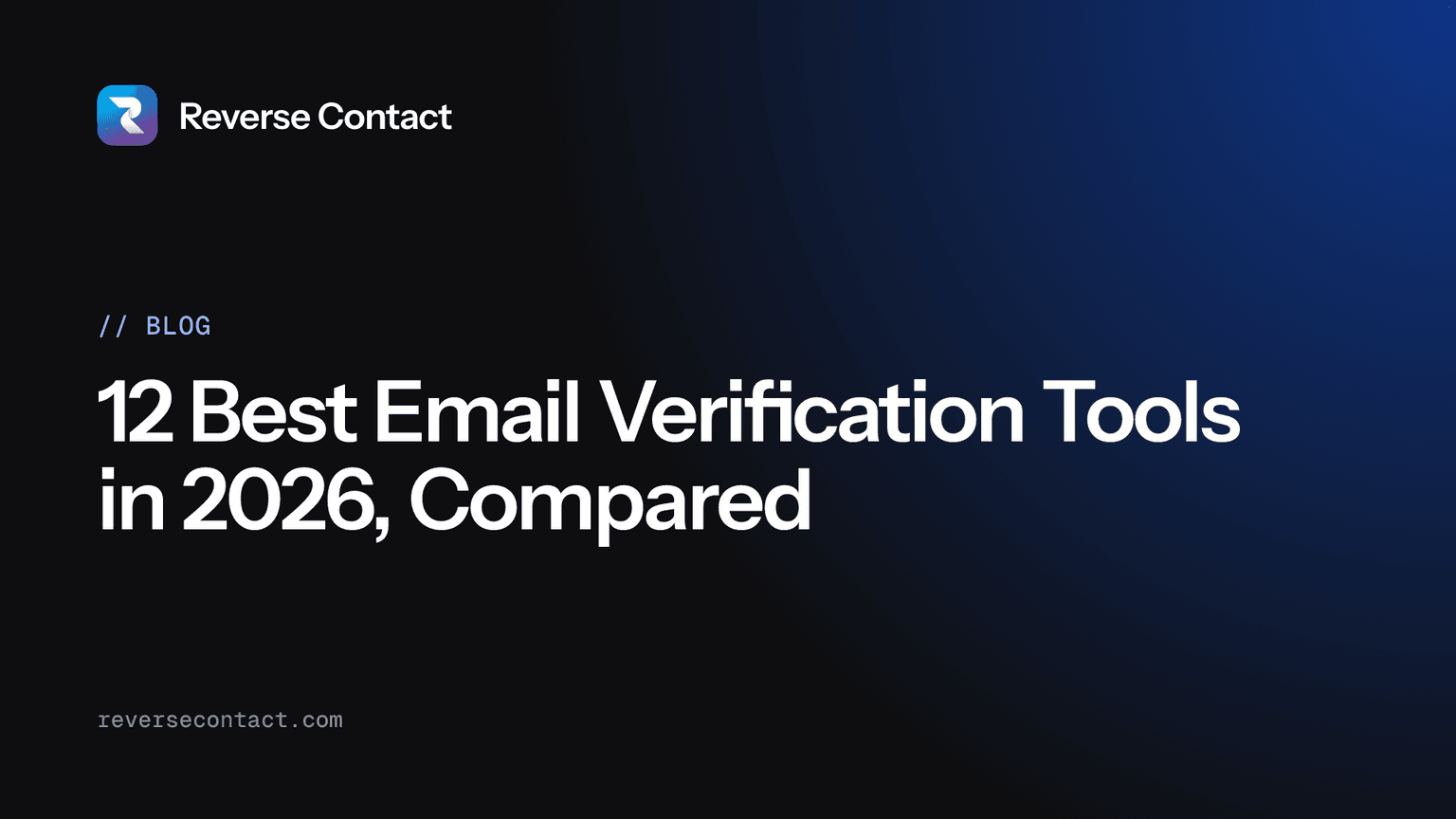 12 Best Email Verification Tools in 2026, Compared