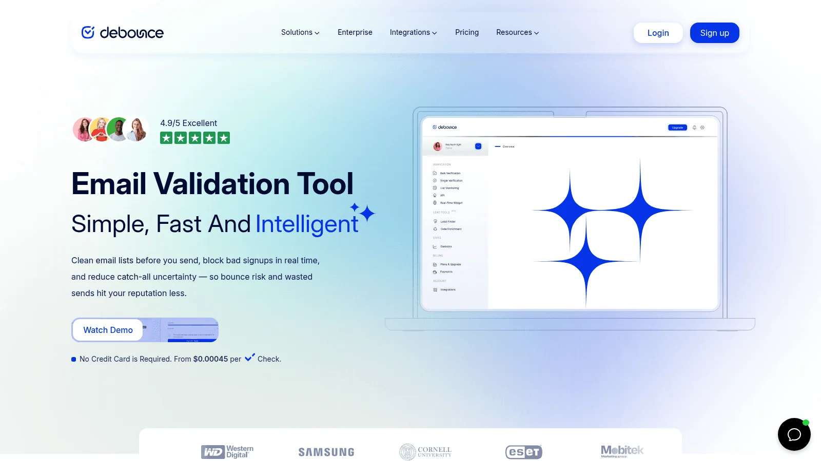 DeBounce as one of the best email verification tools