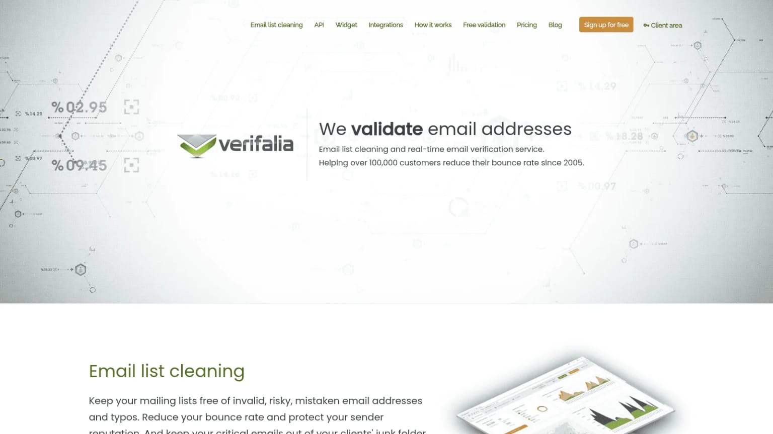 Verifalia as one of the best email verification tools