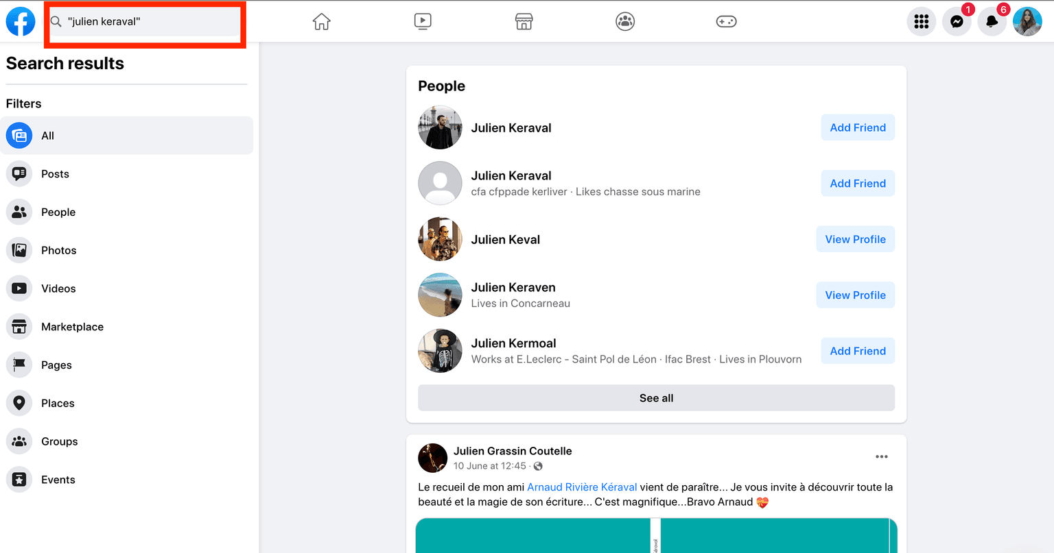 Advanced Search Tips Facebook