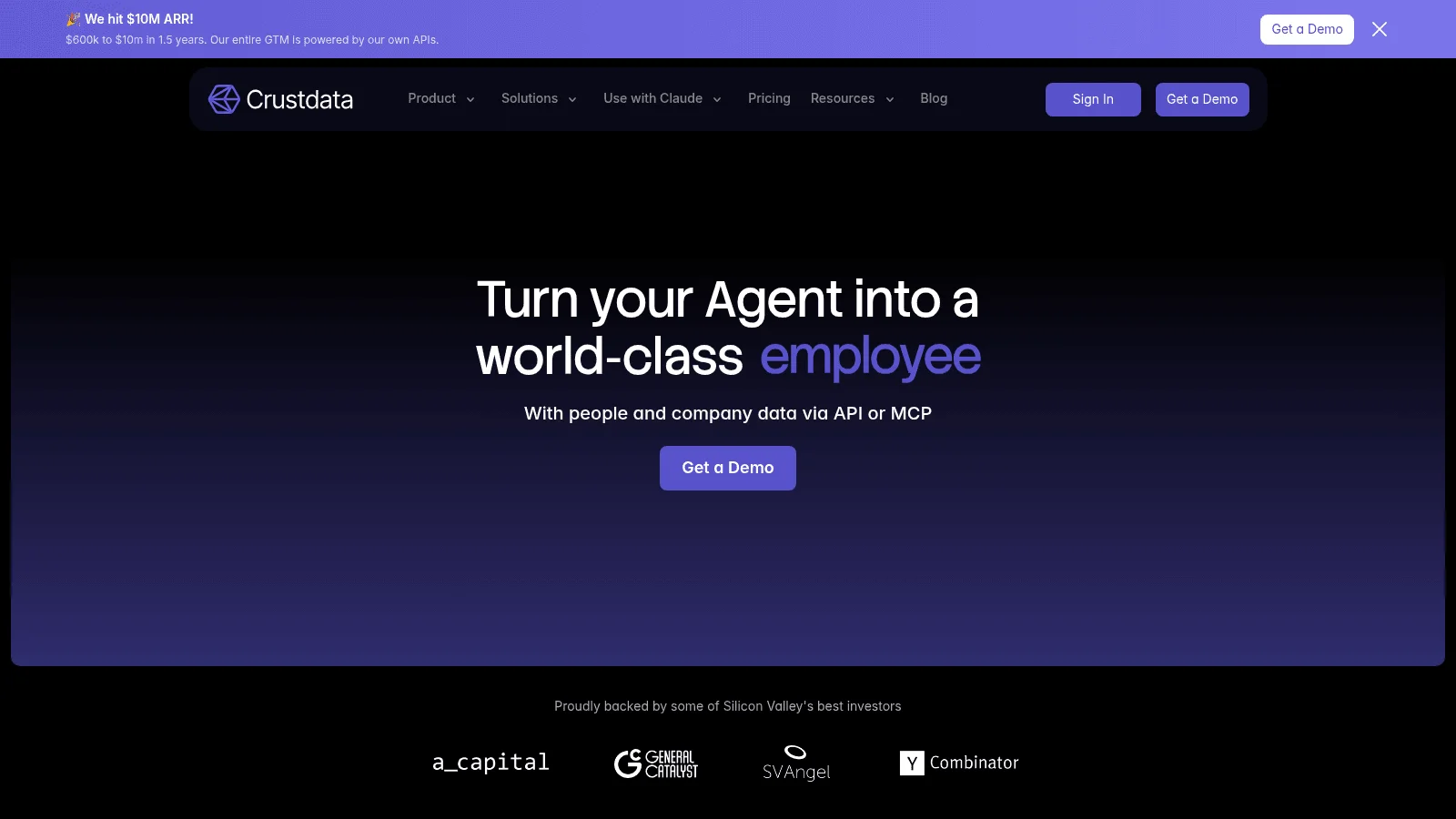 Crustdata as a people data labs alternative