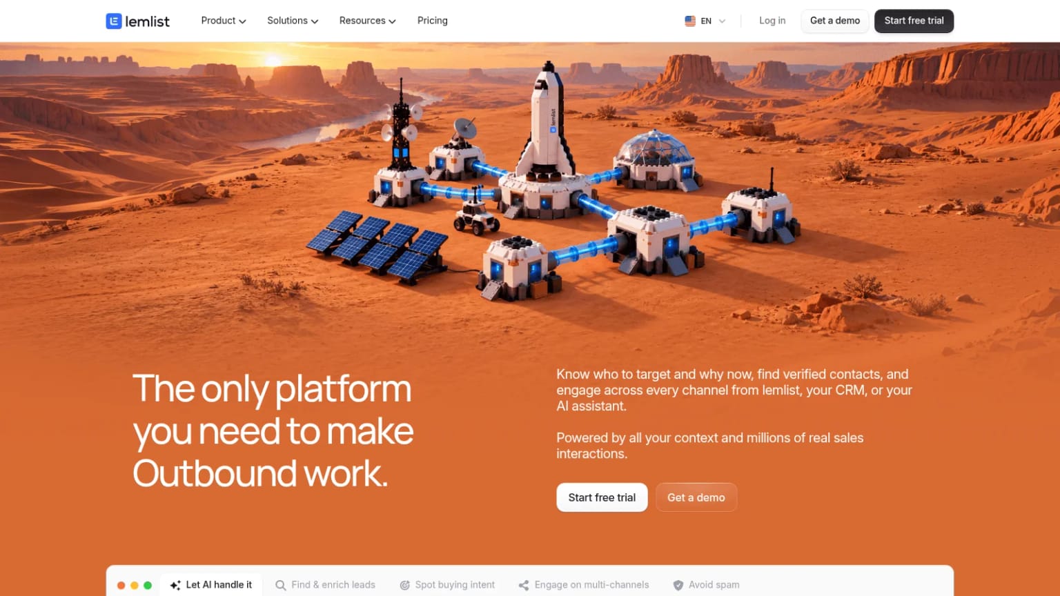 Lemlist as one of the best sales prospecting tools
